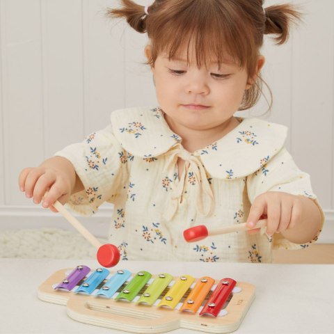 Viga Toys VIGA Cymbalki Drewniany Ksylofon - Odkryj Muzyczny Talent Swojego Malucha!