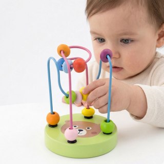 Viga Toys VIGA Drewniany Poręczny Labirynt Przeplatanka Pętla Motoryczna 1szt