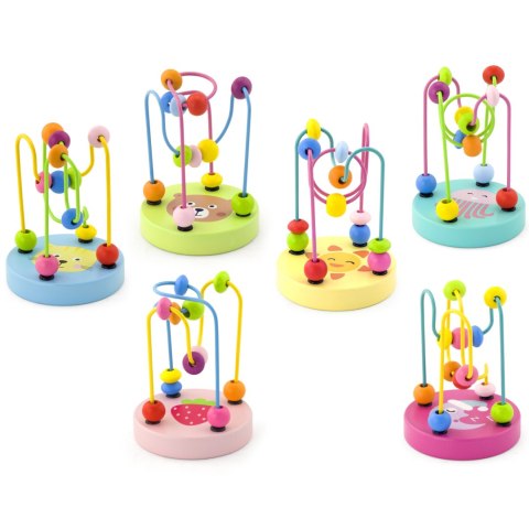 Viga Toys VIGA Drewniany Poręczny Labirynt Przeplatanka Pętla Motoryczna 1szt