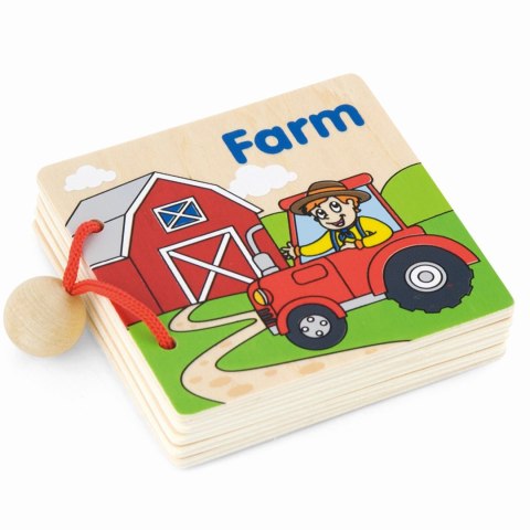 Viga Toys VIGA Moja Pierwsza Książeczka Drewniana 1 szt.