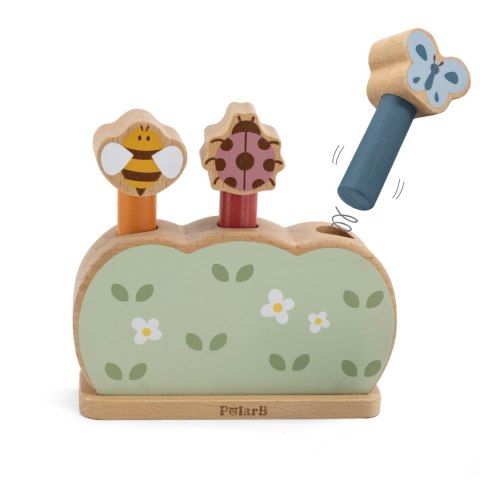 Viga Toys VIGA PolarB Drewniane Skaczące Zwierzątka Wyskokowy Ogród