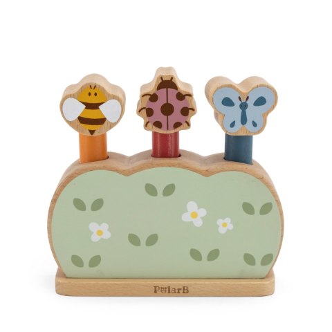 Viga Toys VIGA PolarB Drewniane Skaczące Zwierzątka Wyskokowy Ogród