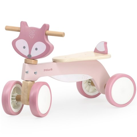Viga Toys VIGA PolarB Drewniany Jeździk Lisek Miękkie Koła