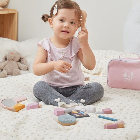 Viga Toys VIGA PolarB Drewniany Zestaw do Makijażu Kosmetyczka Dla Dziewczynki Prezent
