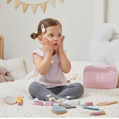 Viga Toys VIGA PolarB Drewniany Zestaw do Makijażu Kosmetyczka Dla Dziewczynki Prezent