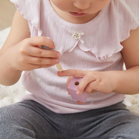 Viga Toys VIGA PolarB Drewniany Zestaw do Makijażu Kosmetyczka Dla Dziewczynki Prezent