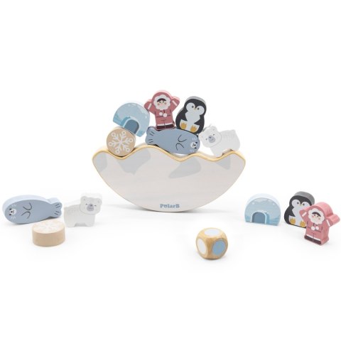 Viga Toys VIGA PolarB Gra Balansujące Zwierzęta Arktyczne Układanka