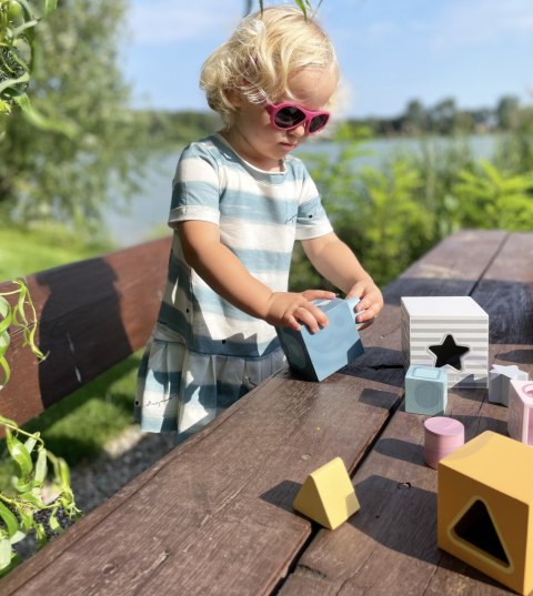 Viga Toys VIGA PolarB Piramidka Układanka edukacyjna Sorter Kostki Klocki