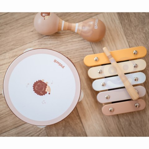 Viga Toys VIGA PolarB Zestaw Instrumentów Muzycznych Z Jeżykiem