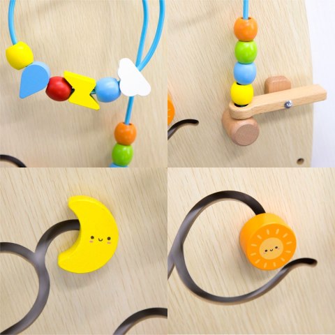 Viga Toys VIGA Tablica Manipulacyjna Ścienna Łuk Montessori