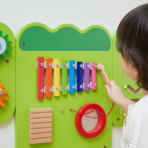 Viga Toys VIGA Tablica Sensoryczna Manipulacyjna Krokodyl Certyfikat FSC Montessori