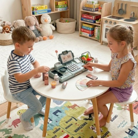 Woopie WOOPIE Kasa Sklepowa Dla Dzieci Skaner Waga Mikrofon + 25 Akcesoriów