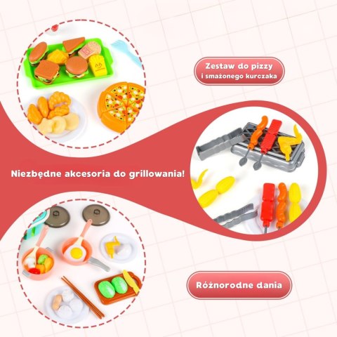 Woopie WOOPIE Zestaw Akcesoriów Kuchennych Zabawka do Gotowania 108 el