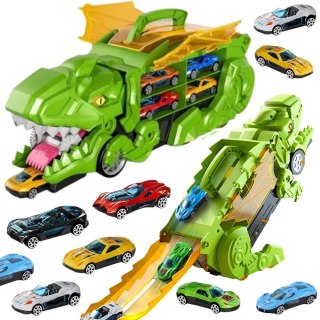 Woopie WOOPIE Zestaw Pojazdów Tor Dinozaur Pożeracz 13el.