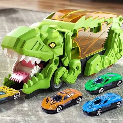 Woopie WOOPIE Zestaw Pojazdów Tor Dinozaur Pożeracz 13el.
