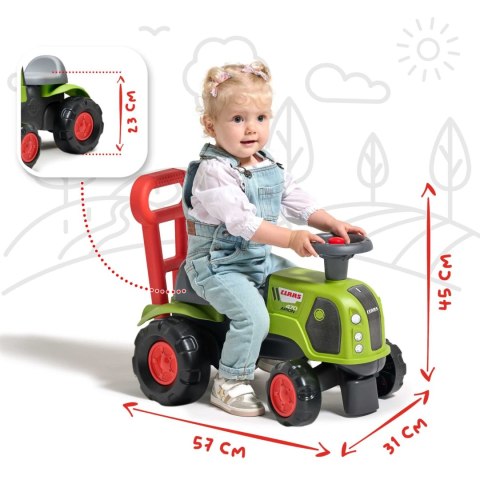 FALK FALK Jeździk Traktor Pchacz Baby Claas Arion 470 z Klaksonem