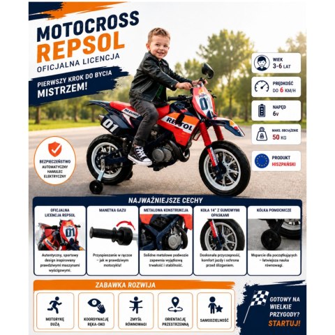 INJUSA INJUSA Motor Elektryczny Repsol 6V