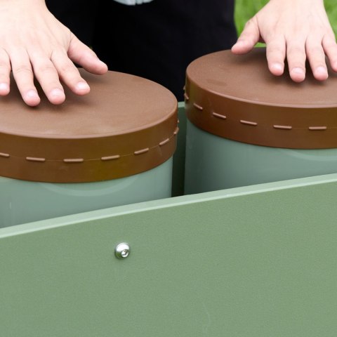 Masterkidz MASTERKIDZ Dwa Bębny Konga Wolnostojące Outdoor