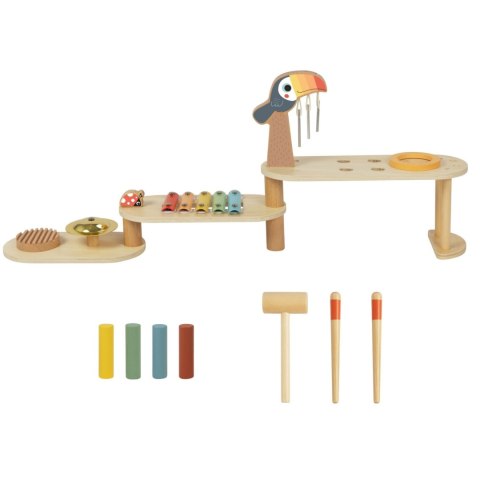 Tooky Toy TOOKY TOY Edukacyjny Stolik Muzyczny -Tukan