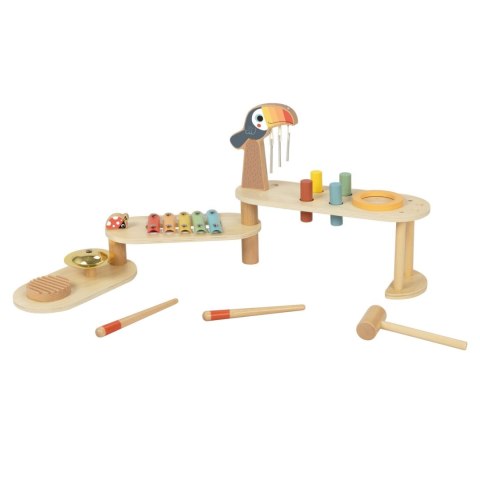 Tooky Toy TOOKY TOY Edukacyjny Stolik Muzyczny -Tukan