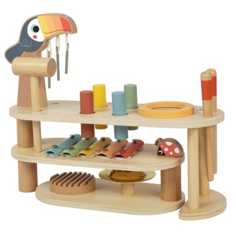 Tooky Toy TOOKY TOY Edukacyjny Stolik Muzyczny -Tukan