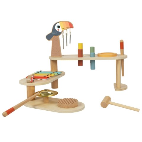 Tooky Toy TOOKY TOY Edukacyjny Stolik Muzyczny -Tukan