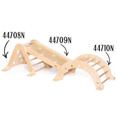 Viga Toys VIGA Drewniana Drabinka Pikler Trójkąt Wspinaczkowy Montessori