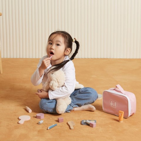 Viga Toys VIGA PolarB Drewniany Zestaw do Makijażu Kosmetyczka Dla Dziewczynki Prezent