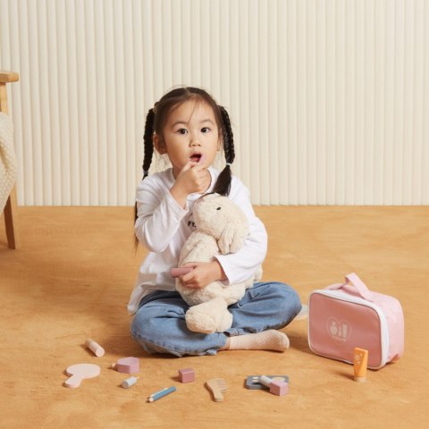 Viga Toys VIGA PolarB Drewniany Zestaw do Makijażu Kosmetyczka Dla Dziewczynki Prezent