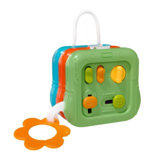 Woopie Baby WOOPIE BABY Kostka Sensoryczna Manipulacyjna 6w1 Edukacyjna Zabawka Interaktywna