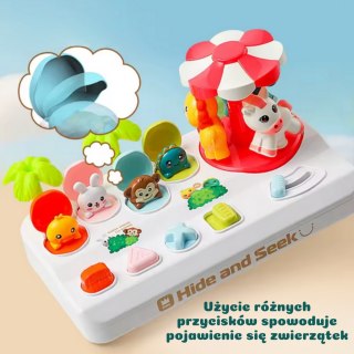 Woopie Baby WOOPIE BABY Wyskakujące Zwierzątka Pop Up Karuzela Zabawka Interaktywna