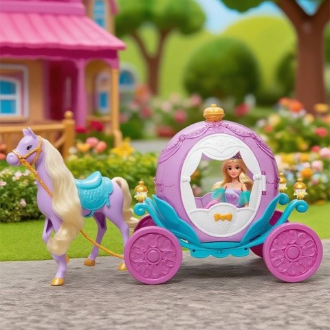 Woopie Royal WOOPIE ROYAL Lalka Księżniczka Lily i Magiczny Powóz Karoca Akcesoria