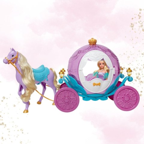 Woopie Royal WOOPIE ROYAL Lalka Księżniczka Lily i Magiczny Powóz Karoca Akcesoria