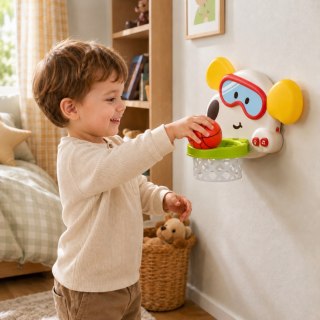 Woopie WOOPIE BABY Interaktywny Kosz Do Koszykówki Piesek Dla Dzieci