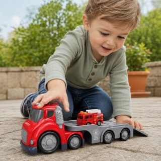 Woopie WOOPIE Czerwona Laweta Straży Pożarnej City Truck Efekty Dźwiękowe i Świetlne