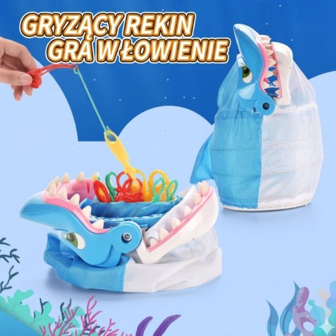 Woopie WOOPIE Gra Zręcznościowa ŁOWIENIE RYBEK Głodny Rekin GRYZIE DIY