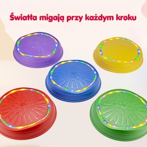 Woopie WOOPIE Kamienie Równoważne Interaktywne z Dźwiękiem i Światłem 5 el.
