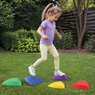 Woopie WOOPIE Kamienie Sensoryczne Trening Równowagi Antypoślizgowe 5 el.