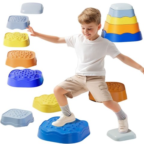 Woopie WOOPIE Kamienie Sensoryczne do Balansowania Tor Przeszkód