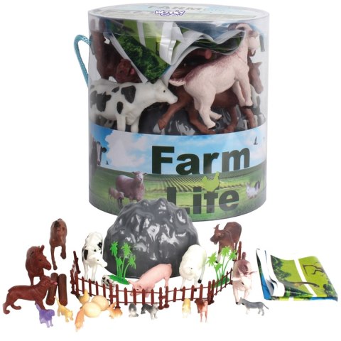 Woopie WOOPIE Zestaw Figurki Zwierzęta Farma 34 szt.