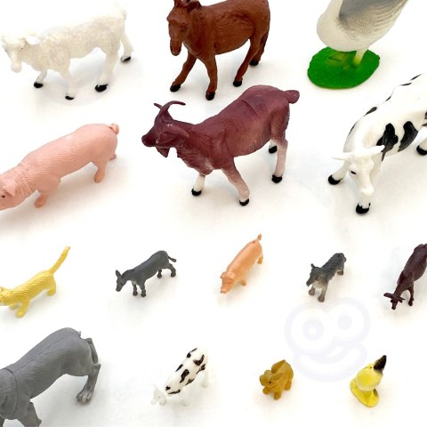 Woopie WOOPIE Zestaw Figurki Zwierzęta Farma 34 szt.