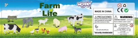 Woopie WOOPIE Zestaw Figurki Zwierzęta Farma 34 szt.