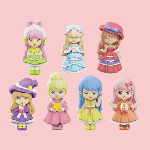 Woopie WOOPIE Zestaw Kreatywny z Farbami DIY Zrób Odlewy Gipsowe Figurki i Pomaluj - Laleczki