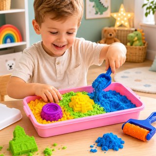 Woopie WOOPIE Zestaw Piasek Kinetyczny SAND SPIRIT Zamek 24 el.