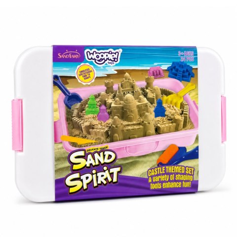 Woopie WOOPIE Zestaw Piasek Kinetyczny SAND SPIRIT Zamek 24 el.