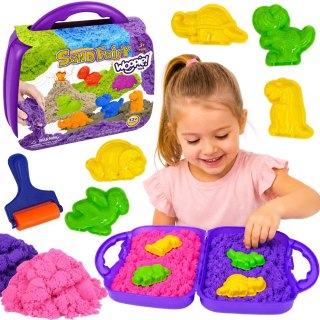 Woopie WOOPIE Zestaw Piasku Kinetycznego Dinozaury 13 el