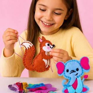 Woopie WOOPIE Zestaw do Szycia dla Dzieci Woopie Breloczki DIY Filc