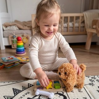 Woopie Woopie Interaktywny Piesek Pudel Pluszak Chodzi Szczeka Reaguje na Kość