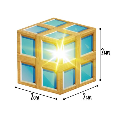 Woopie Woopie Klocki Magnetyczne Kostki 54 el Montessori Ocean Układanka Gra 3D