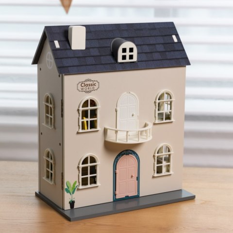 CLASSIC WORLD Drewniany Domek dla Lalek Vintage